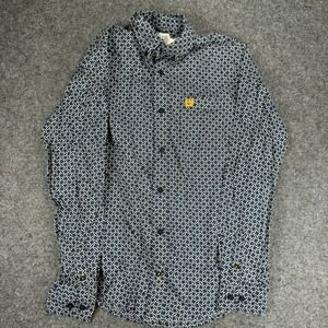 Cinch Girls Size‎ L Geometric Print Western Rodeo Long Sleeve Shirt